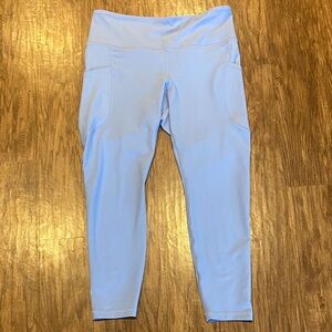 Old Navy high rise blue leggings